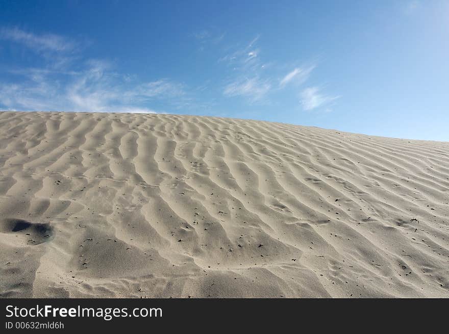 Dune in Death Valley