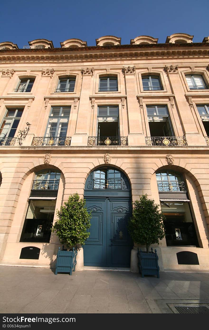 Place vendome shop, in Paris France