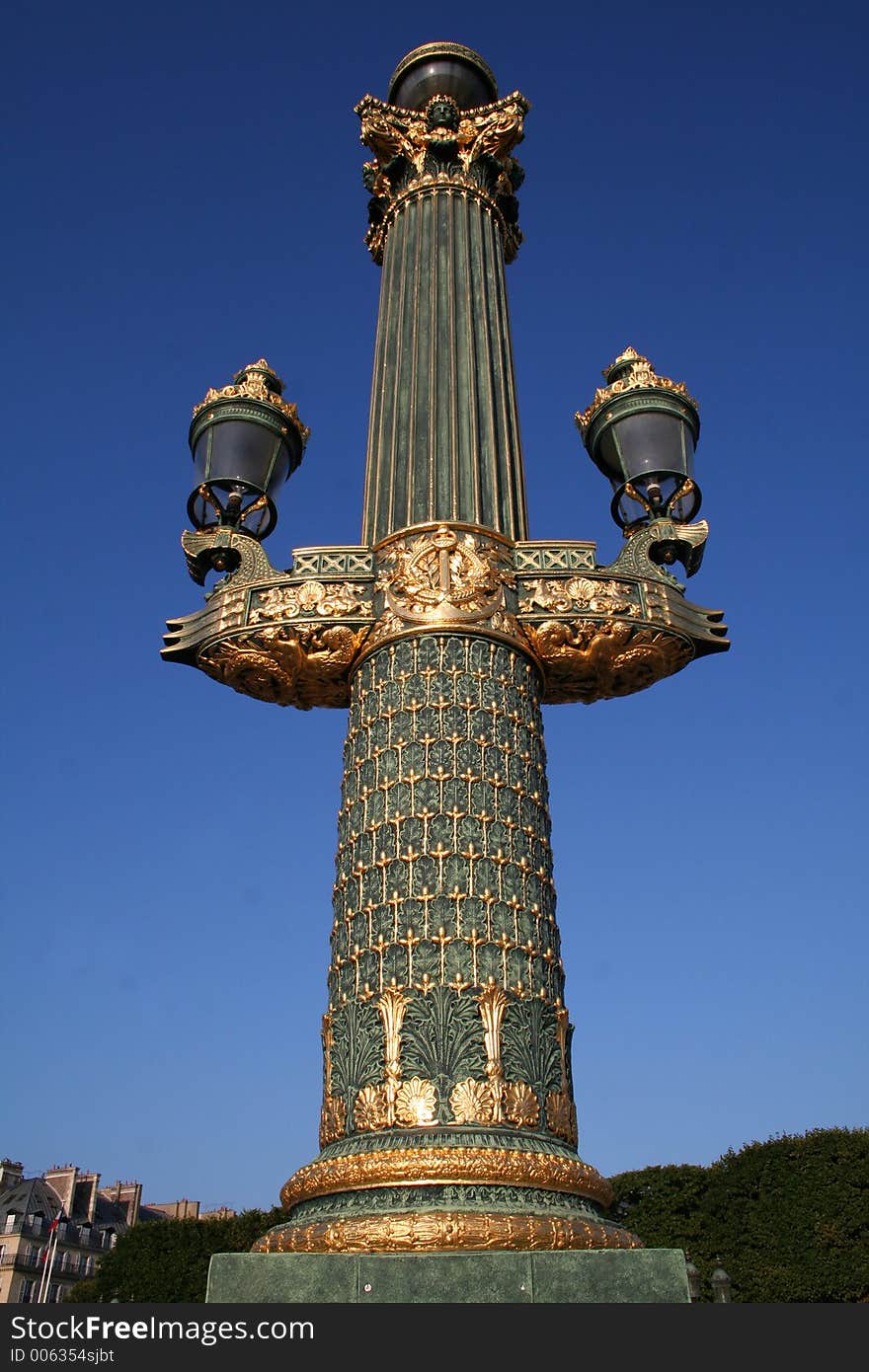 Public light in Paris, France