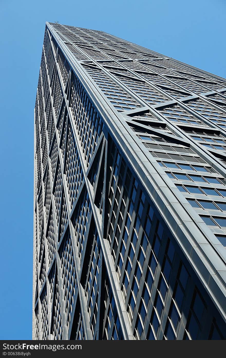 Skyscraper downtown chicago