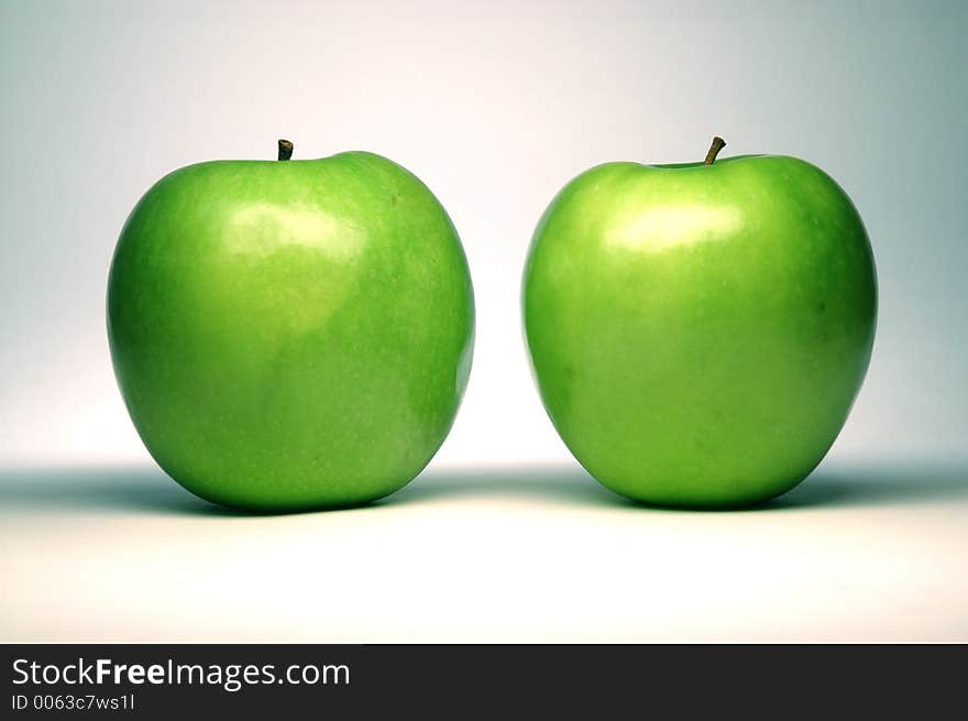 Green apples