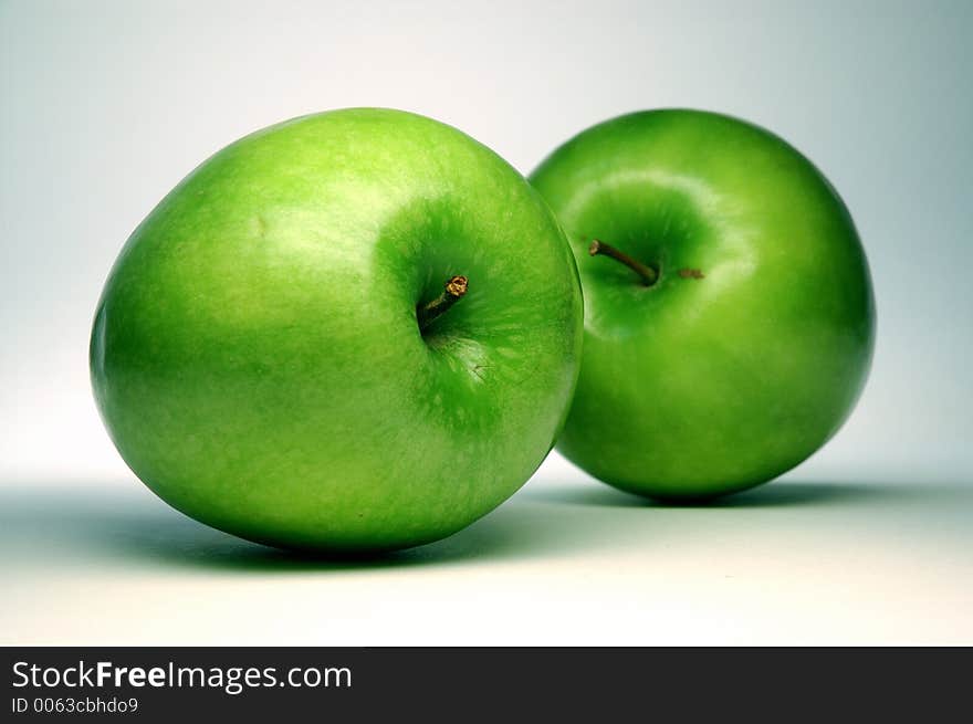 Green apples. Green apples