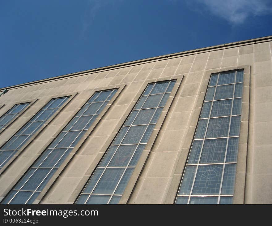 Modern church windows