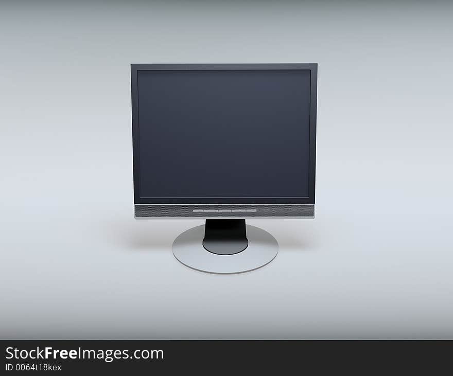 3d rendering of tft display