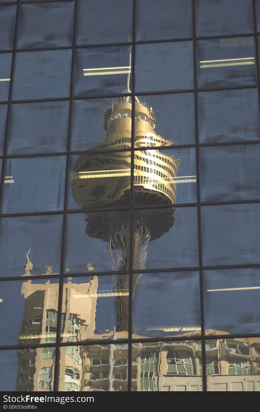 Sydney Tower Reflection