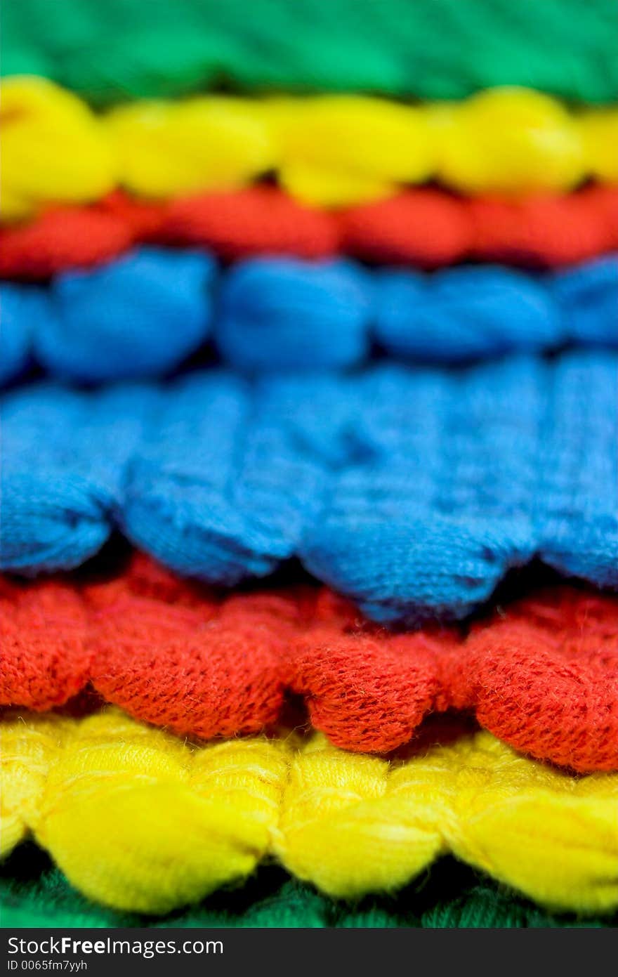 Colorful woven material. Colorful woven material