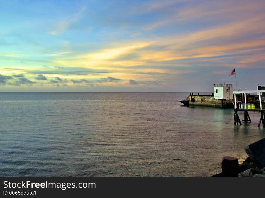 Island Sunset