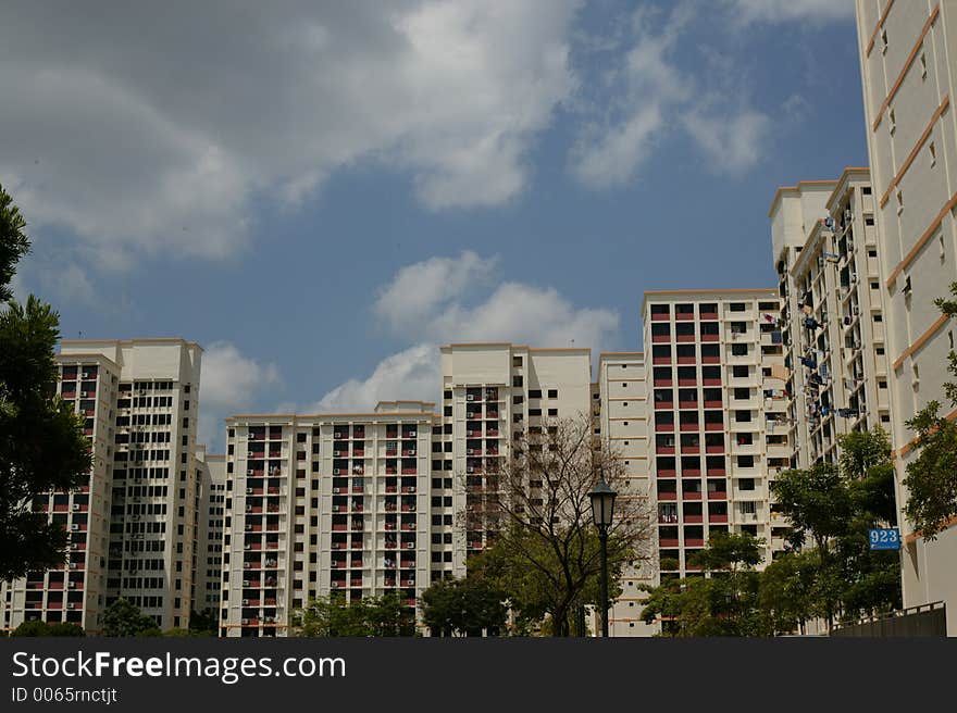 HDB apratments in Singapore. HDB apratments in Singapore