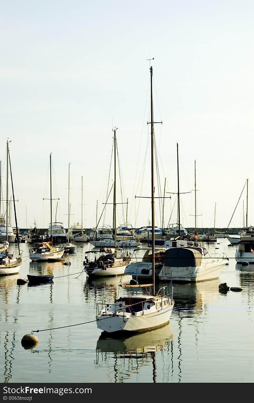 Yachts docked in Manila Bay. Yachts docked in Manila Bay