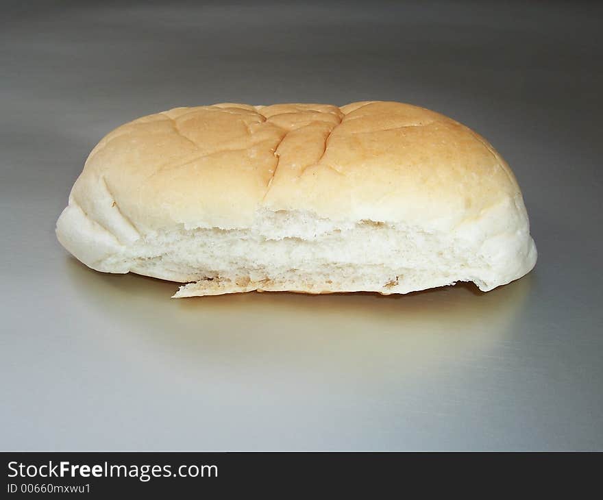 Close-up of a bread roll