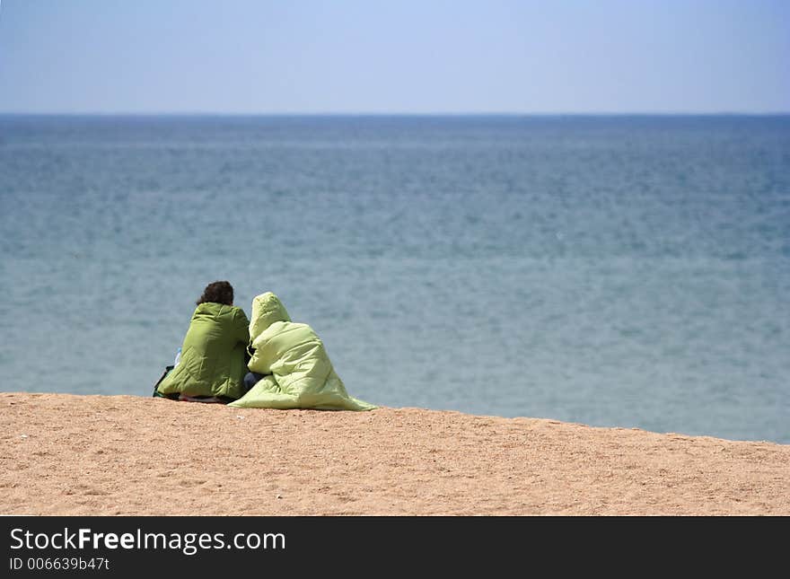 Couple in the beach