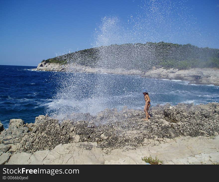 See shower. See shower