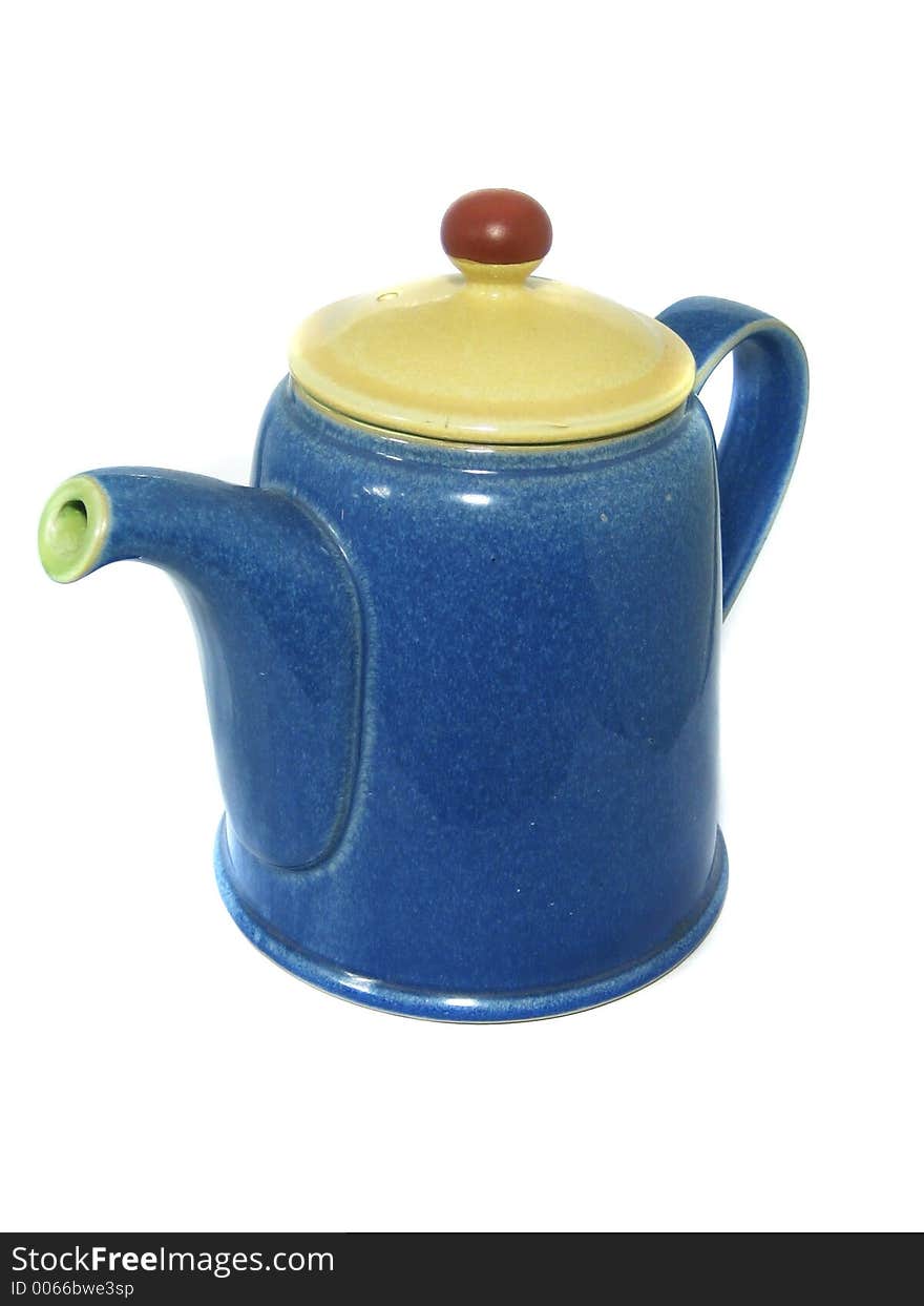 Teapot isolated