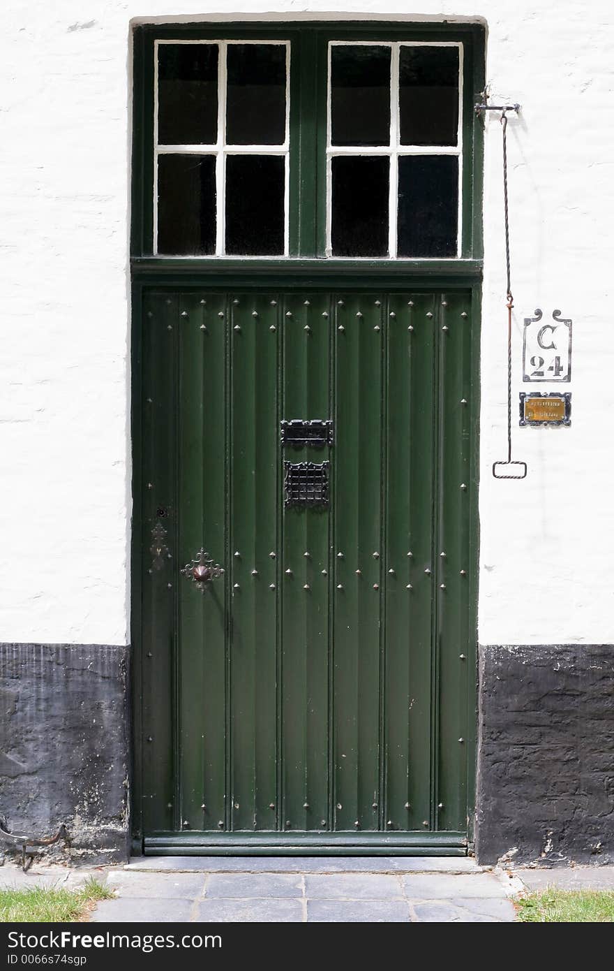 Historical doorway, Bruges, Belgium. Historical doorway, Bruges, Belgium