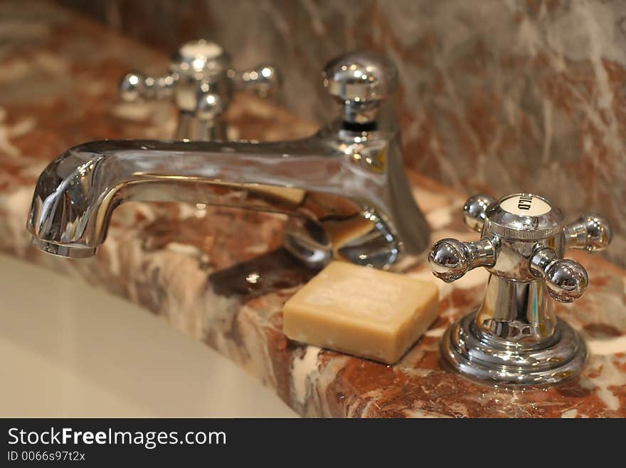 Faucet With Soap