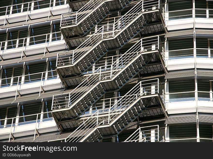 Metallic Stairs. Metallic Stairs