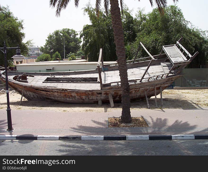 Old Wooden Dhow