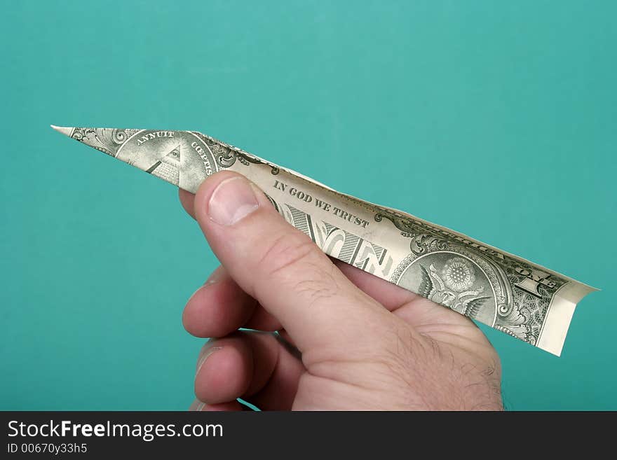 Paper Money Airplane 2