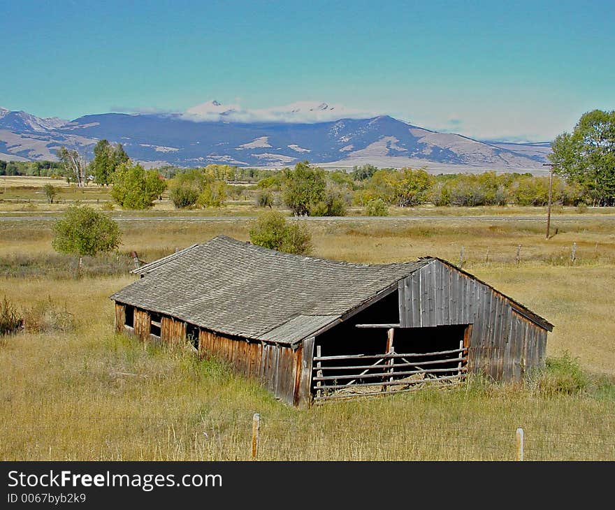 Abandoned Building and Sagging Roof