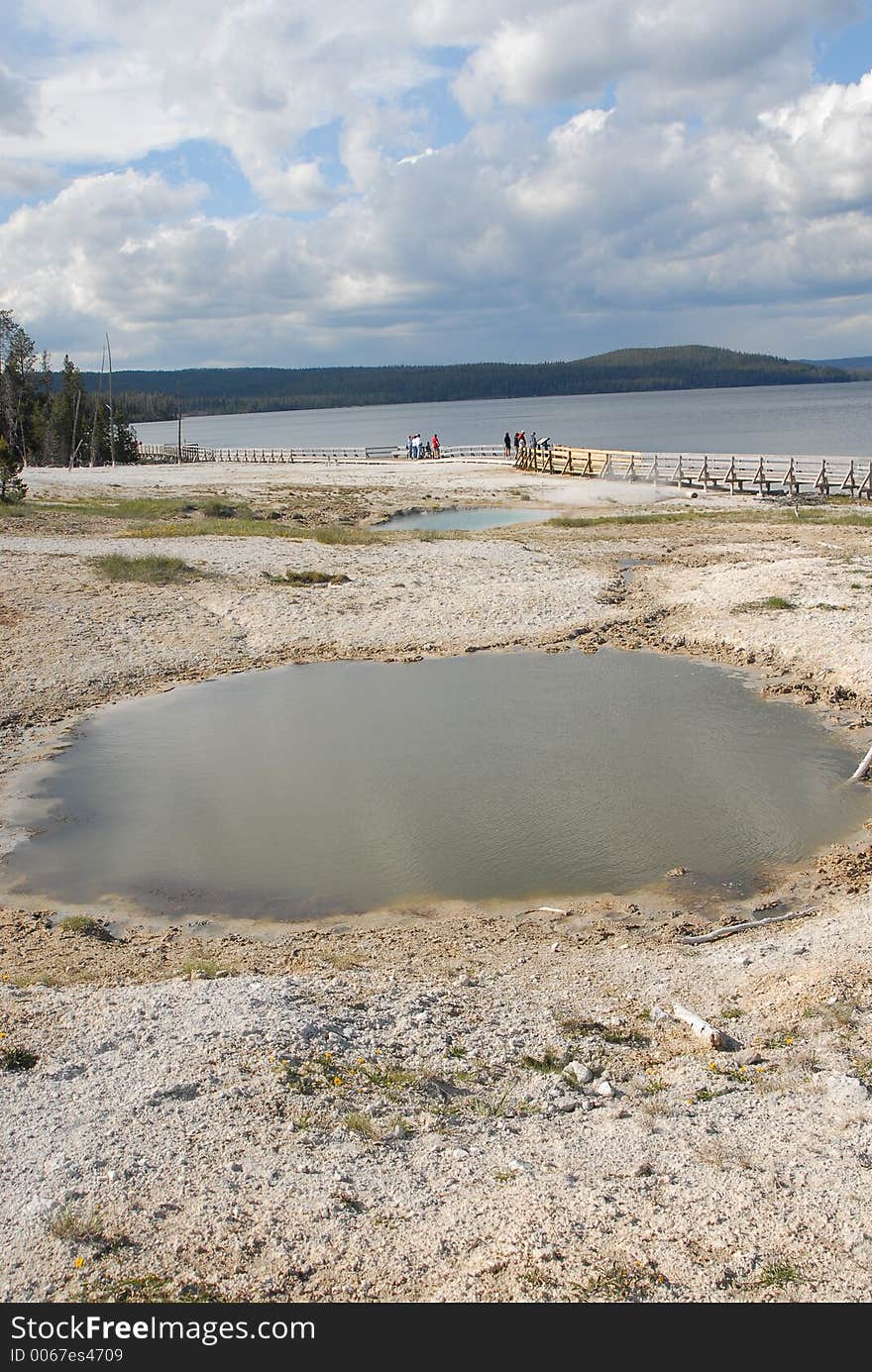 Sulpher Caldron at Yellowstone Natl. Park. Sulpher Caldron at Yellowstone Natl. Park.