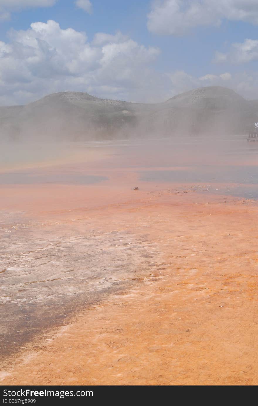 Hot Spring Geyser_Bacterial Formation