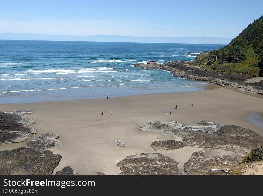 Oregon Coast Beach View