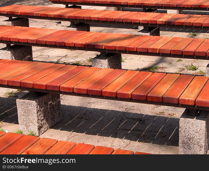 Abstract benches