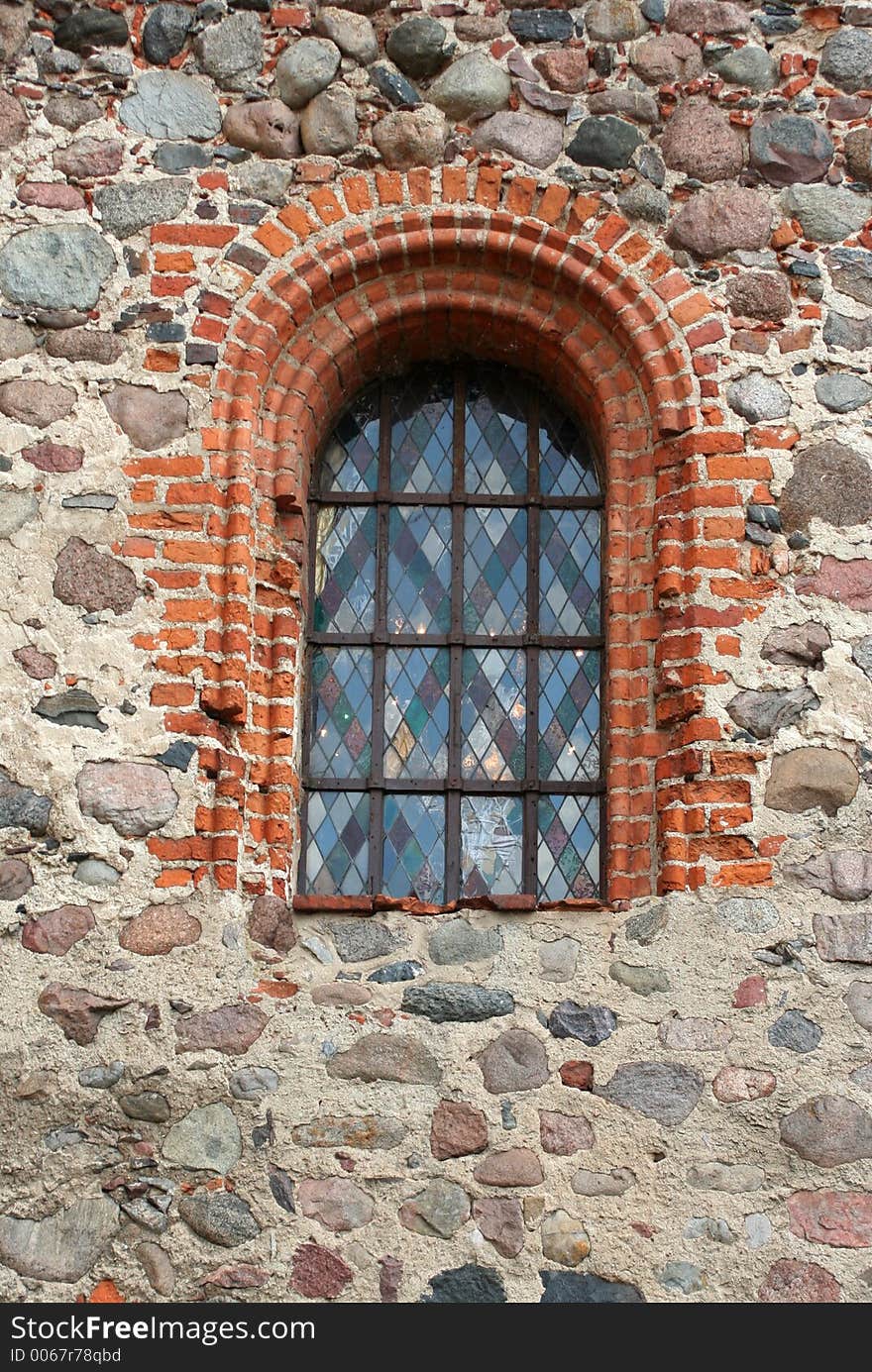 Old window of the castle