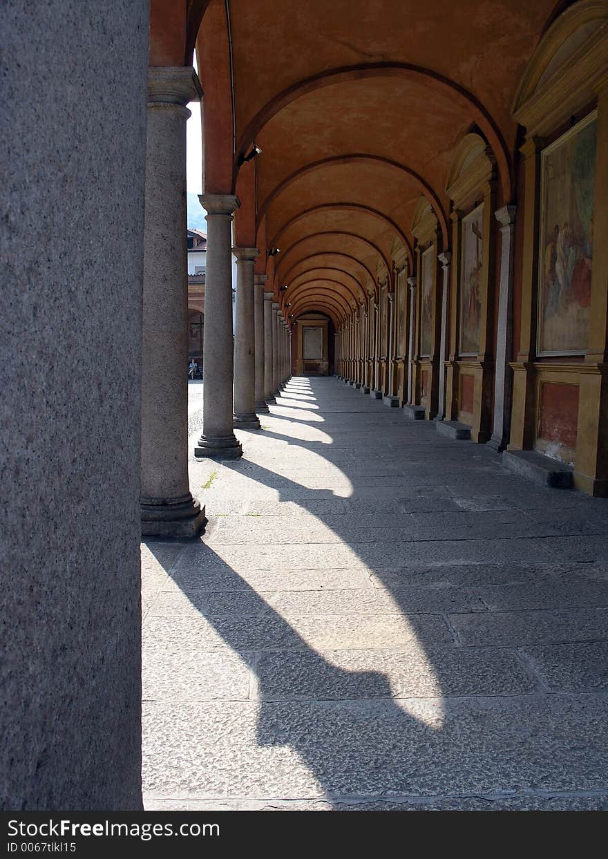 From the series arcades of Italy #1, taken in one of the churches on lake Maggiore Italy. From the series arcades of Italy #1, taken in one of the churches on lake Maggiore Italy.