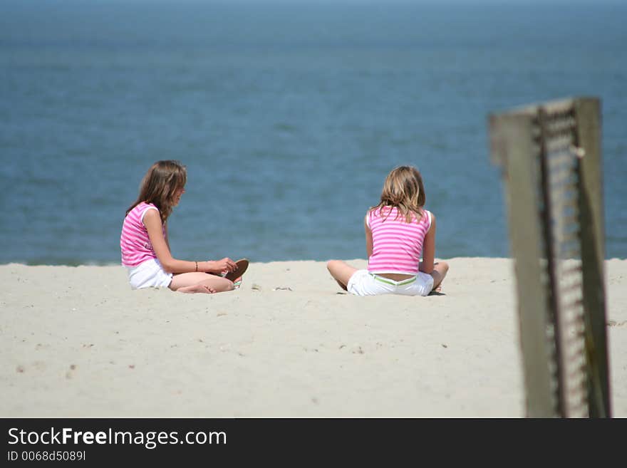 Girls On The Beach