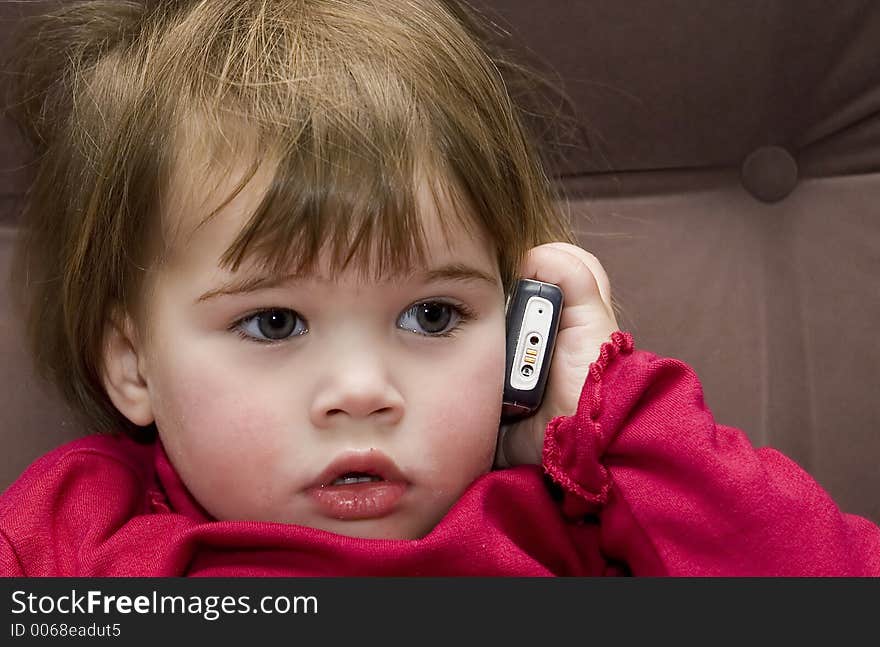 Girl On Telephone