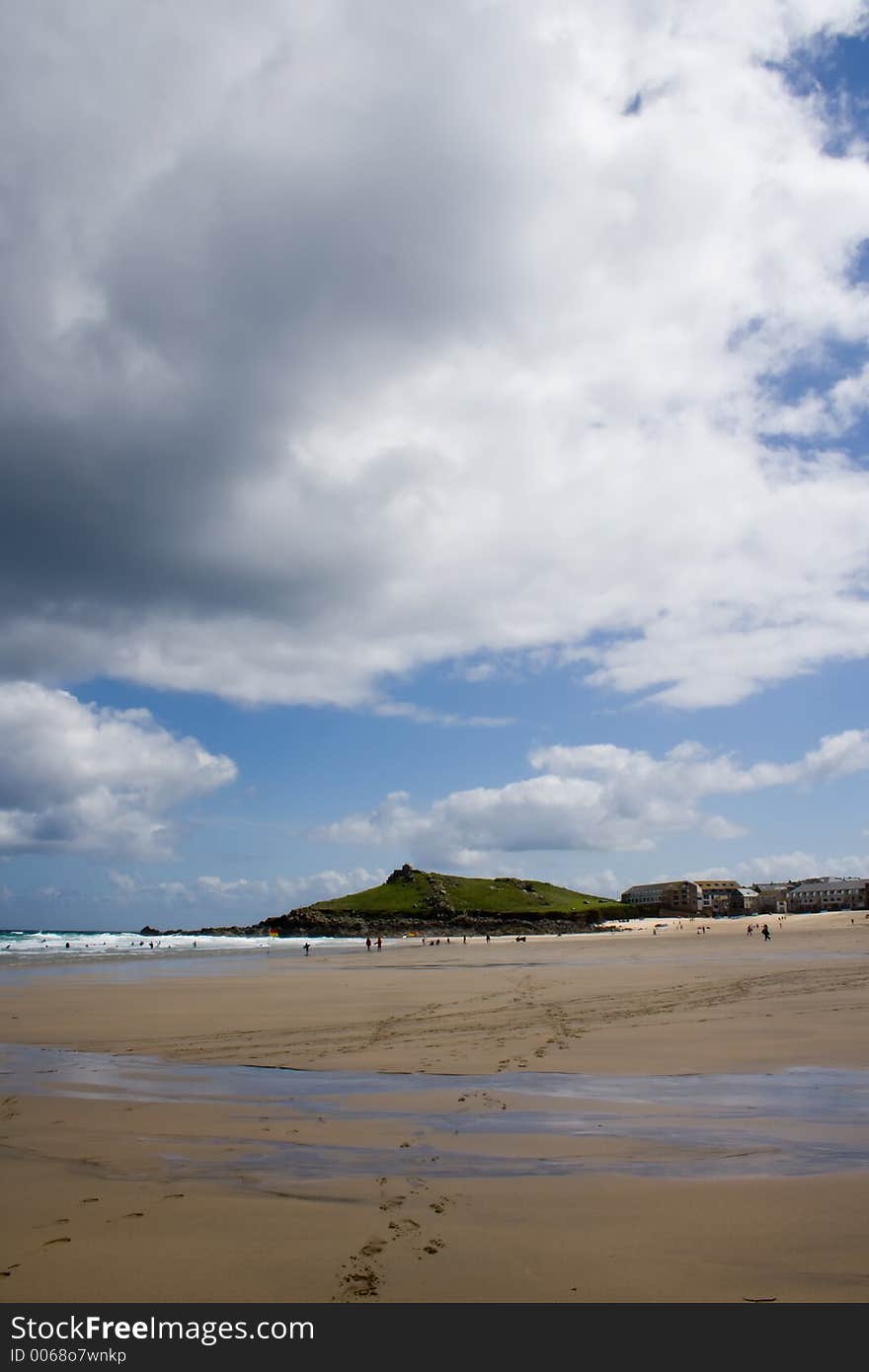 Footprints on the Beach