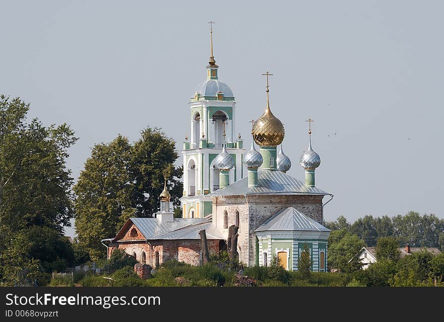 Golden cupola