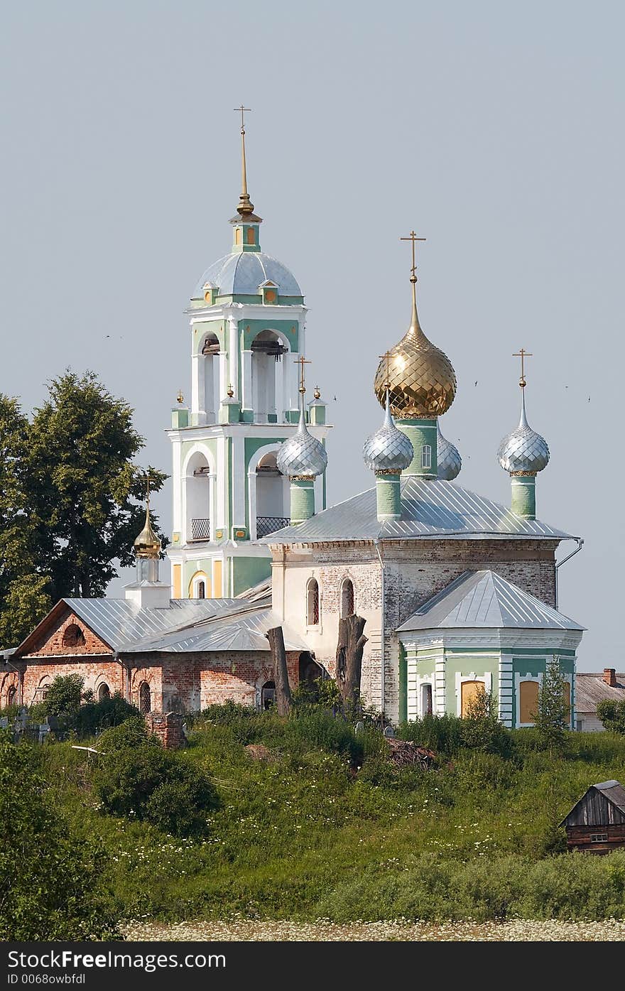 Golden cupola