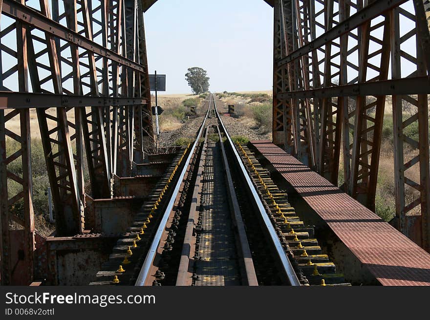 Old railroad  bridge