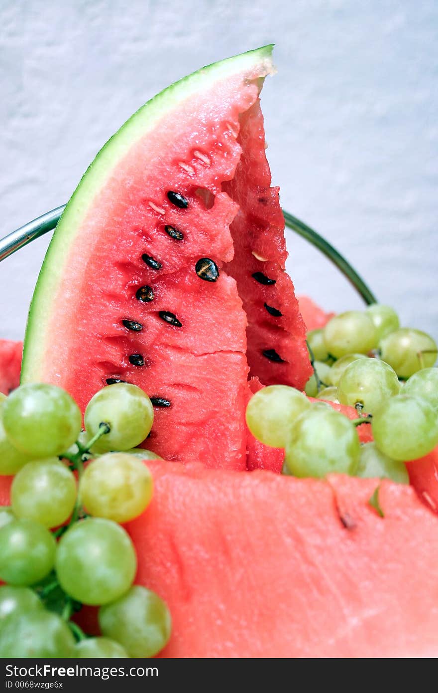 Grapes And Watermelon