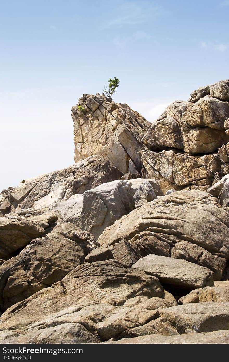 Rocks on the coast of Koh Samui, Thailand. Rocks on the coast of Koh Samui, Thailand