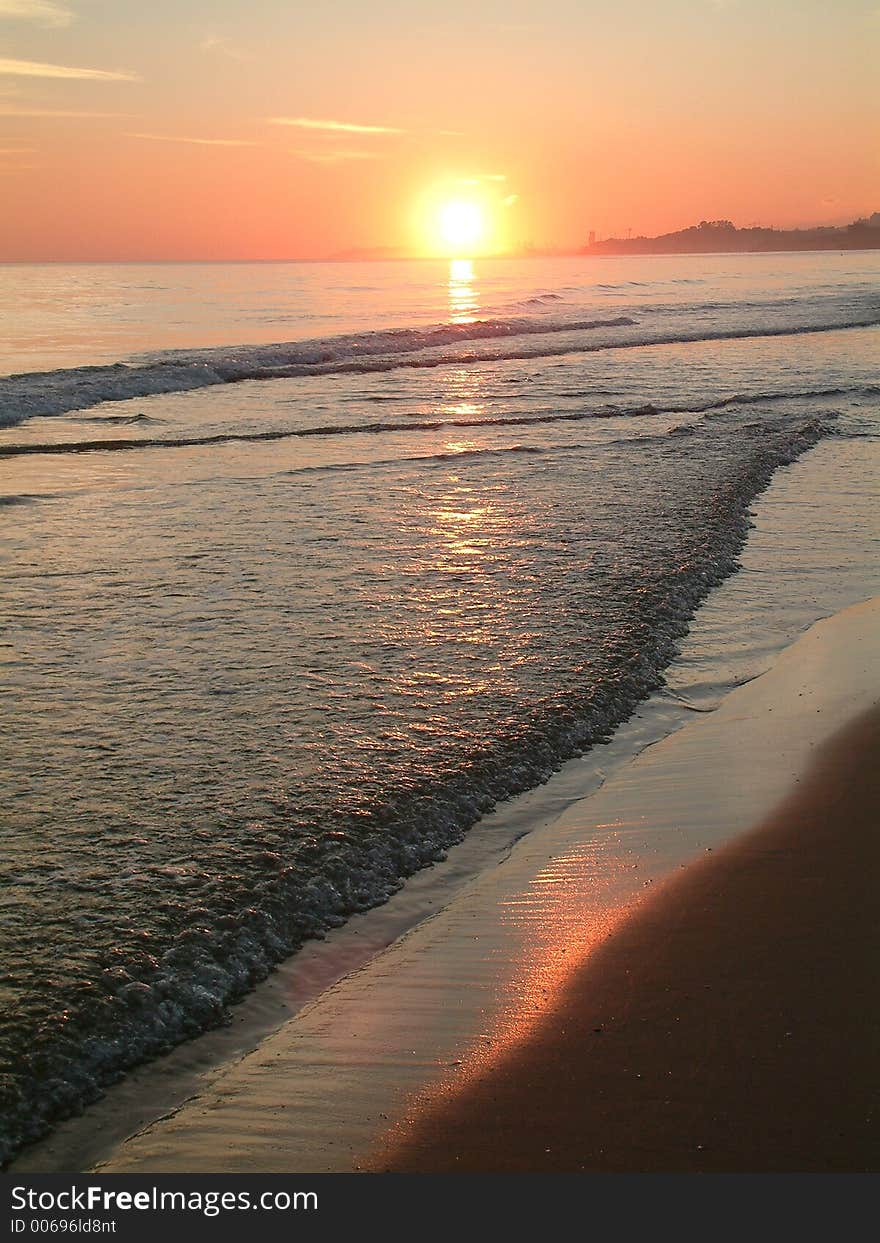 Sunset In Catalonia