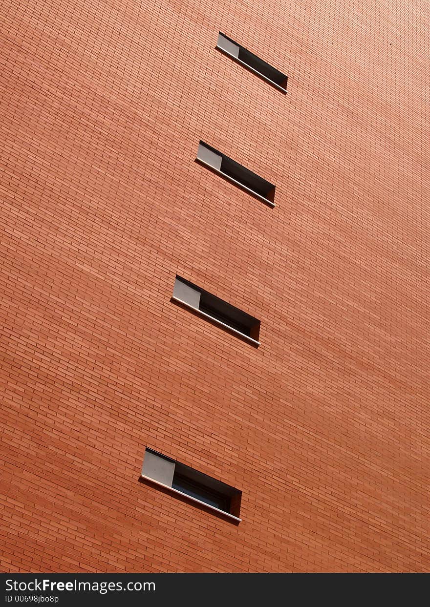 Red bricks building