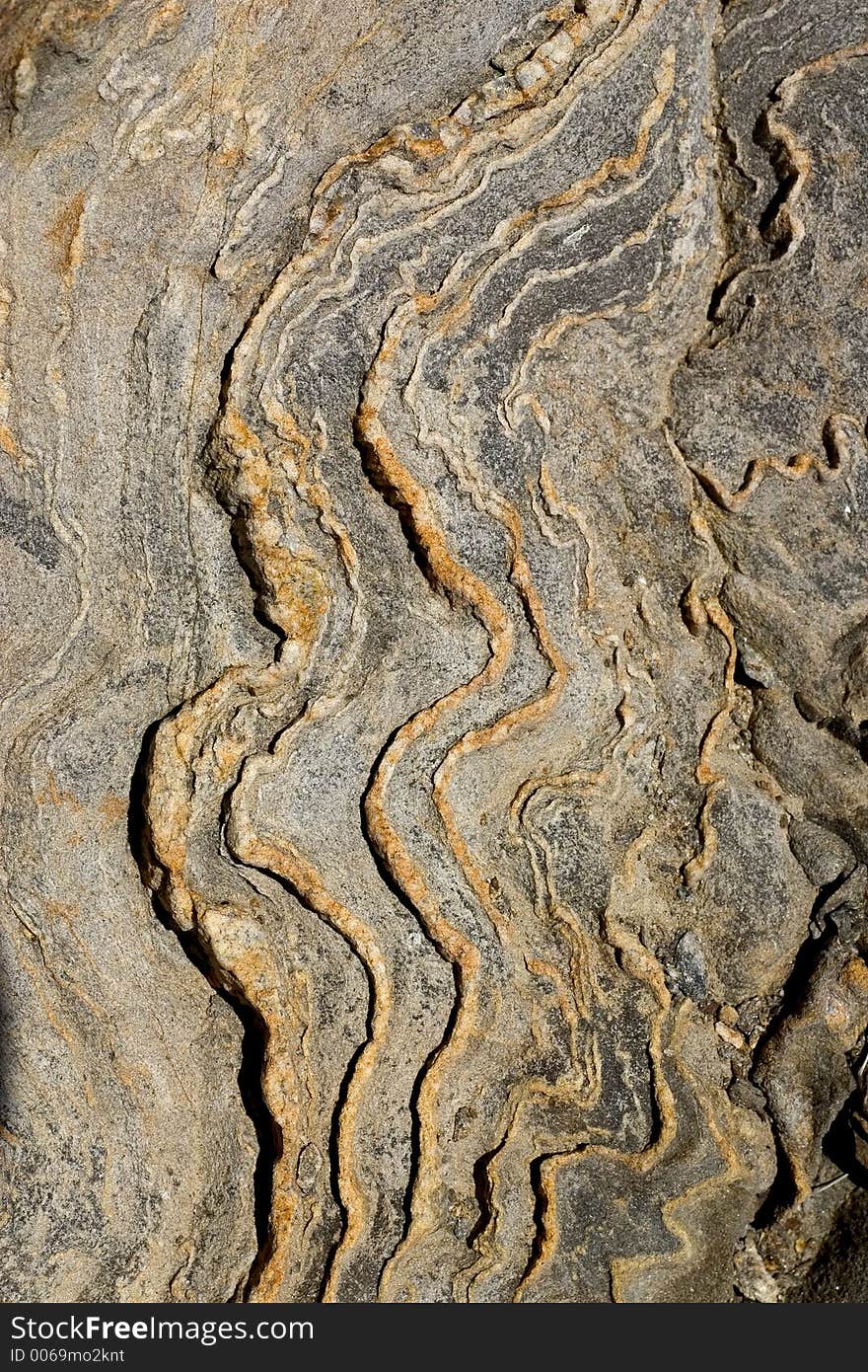 Stone texture with folds. Stone texture with folds