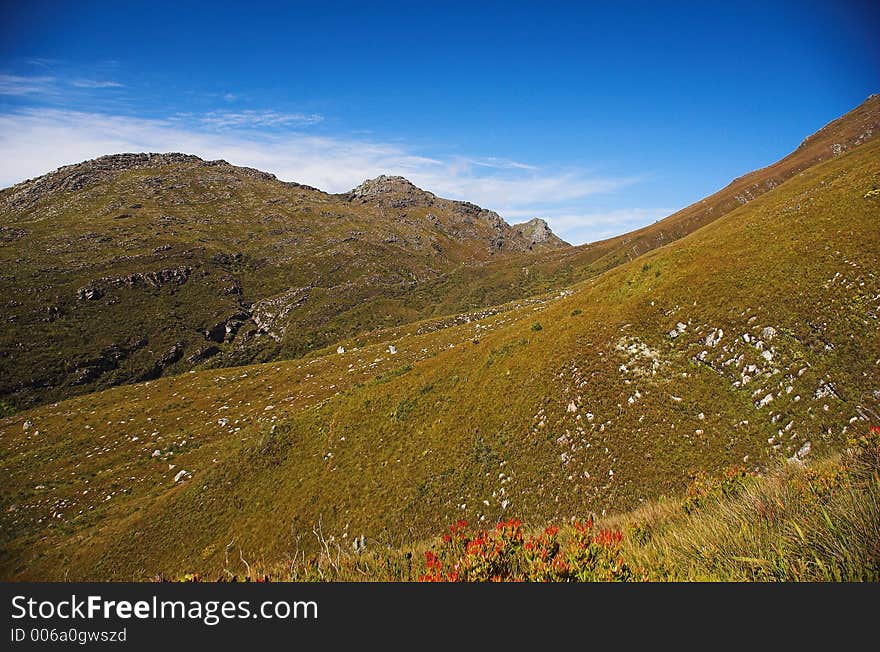 Valley in the mountains