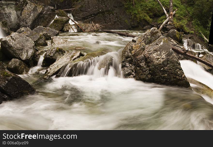 Water below waterfall is can be even better looking then the falls. Depends on your taste, sure. Composite of 4 images. Water below waterfall is can be even better looking then the falls. Depends on your taste, sure. Composite of 4 images