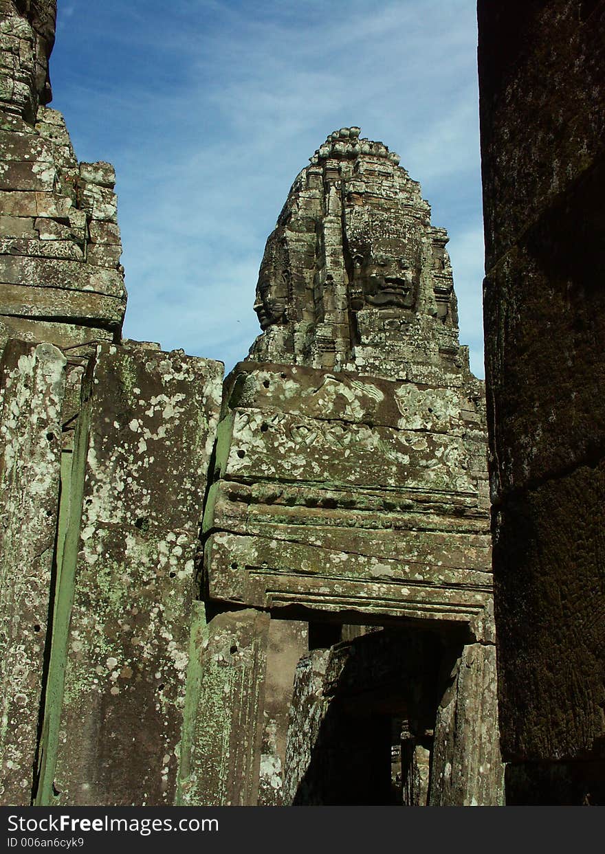 Cambodia temples - angkor wat - tourist site. Cambodia temples - angkor wat - tourist site