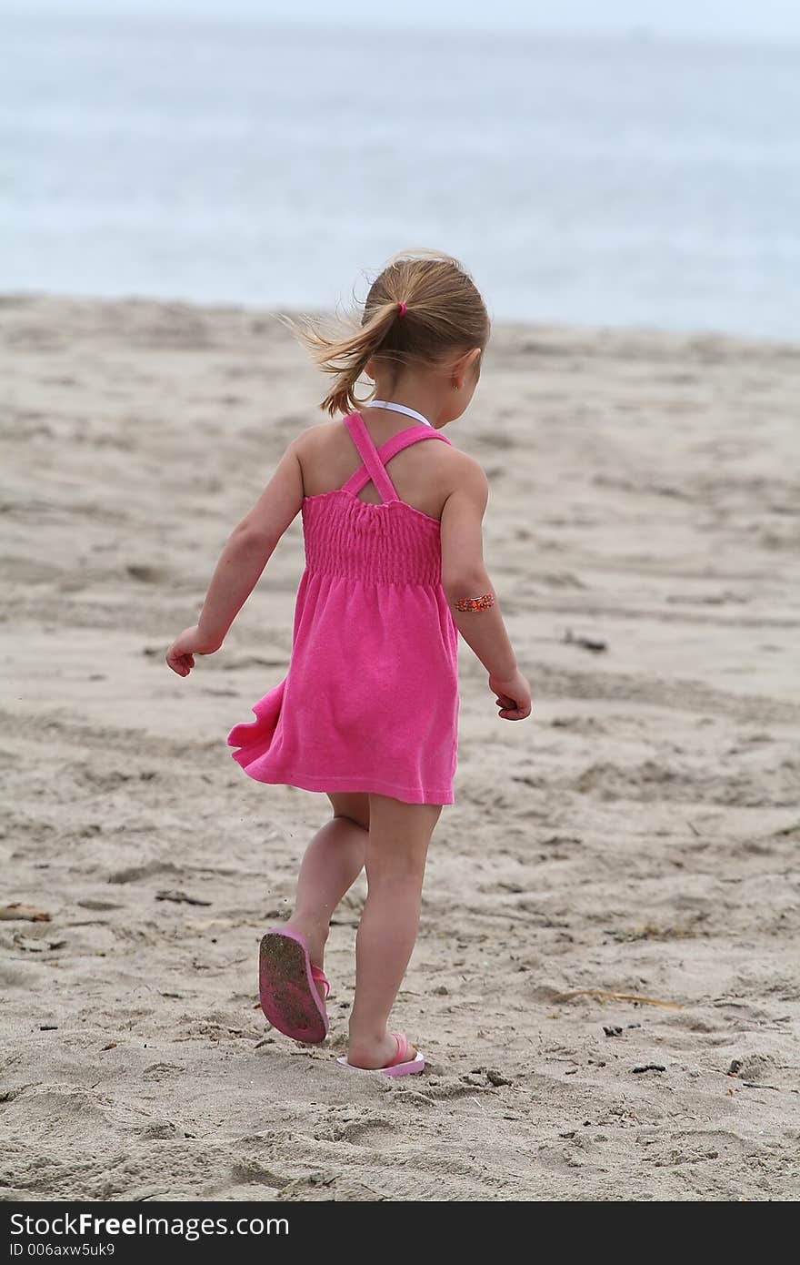 Girl at the Beach