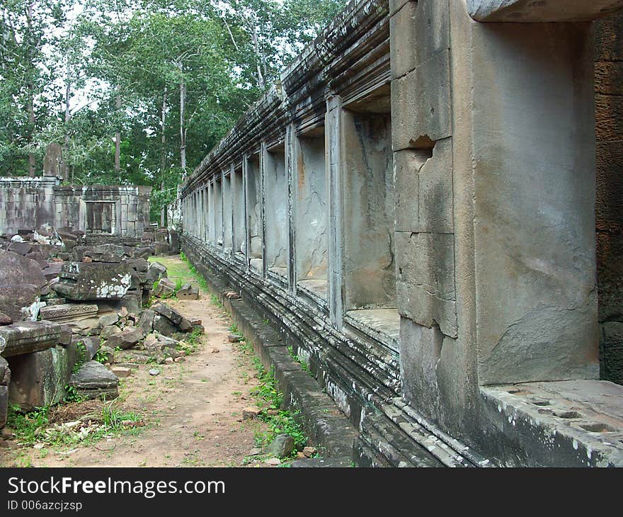 Cambodia temples - angkor wat - tourist site. Cambodia temples - angkor wat - tourist site