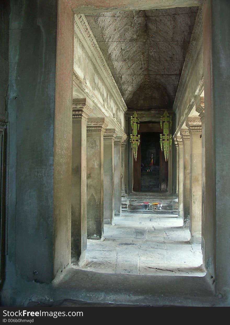 Cambodia temples - angkor wat - tourist site. Cambodia temples - angkor wat - tourist site