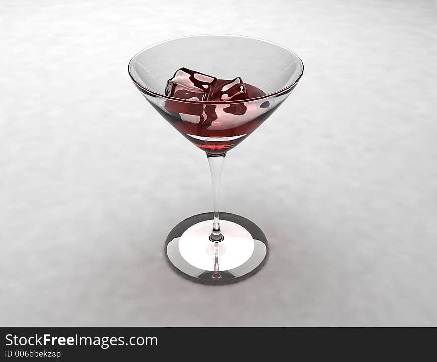 Glass + Liquid + Ice