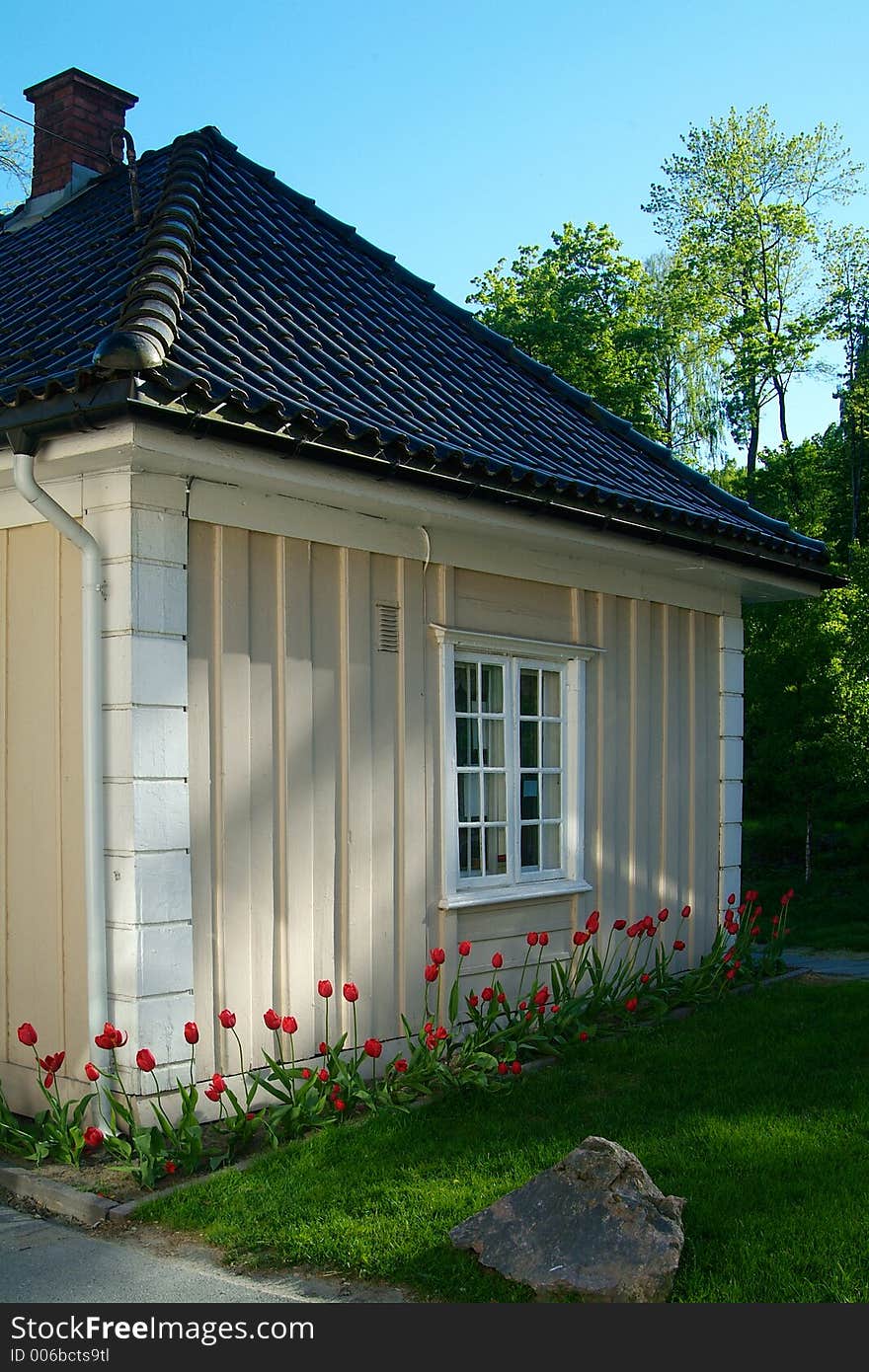 Detail Of Small, Wooden House