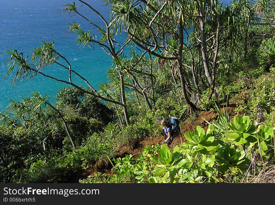 Hiking the Na Pali