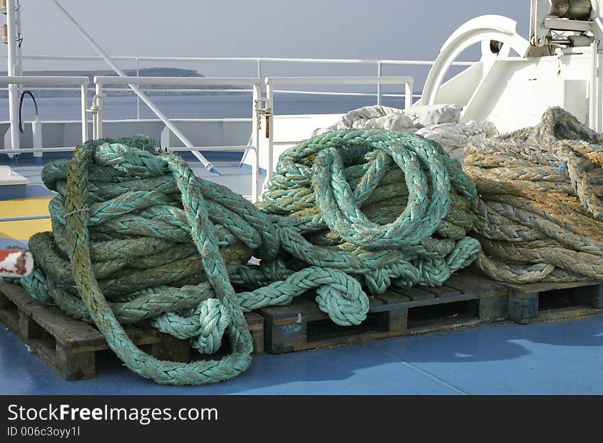 On board Ropes